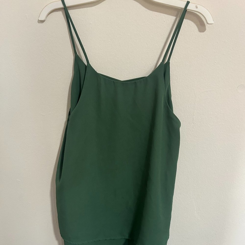 miami Women's Sleeveless Layered Blouse, M